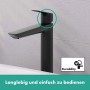 Robinet de lavabo monocommande hansgrohe Logis 240 Fine sans bonde - photo produit