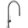 Rubinetto monocomando da cucina hansgrohe Talis M54 210, beccuccio estraibile, 1jet