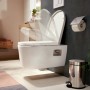 Set WC a parete hansgrohe EluPura Original Q 540 AquaChannel Flush con sedile WC con chiusura soft-close