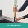 Rubinetto monocomando per cucina hansgrohe Talis M54 270, bassa pressione, 1jet - vista tecnica
