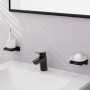 hansgrohe Miscelatore monocomando per lavabo Logis 70 con Push-Open - vista tecnica