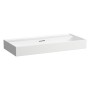 Vasque LAUFEN Kartell 100 x 46 cm, sans trou de robinet, avec trop-plein