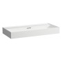 Vasque LAUFEN Kartell 100 x 46 cm, sans trou de robinet, avec trop-plein