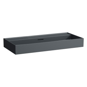 Évier LAUFEN Kartell 100 x 46 cm, sans trou de robinet, avec trop-plein