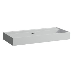 Évier LAUFEN Kartell 100 x 46 cm, sans trou de robinet, avec trop-plein