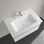 Villeroy & Boch Venticello Schrankwaschtisch 80 x 50,5 cm, mit 1 Hahnloch und Überlauf - Produktansicht
