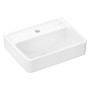 Lavabo hansgrohe Xanuia Q 450/340 con foro per rubinetto senza troppo pieno - vista dettagliata