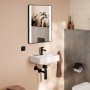 Lavabo hansgrohe Xanuia Q 450/340 con foro per rubinetto senza troppo pieno - vista dettagliata