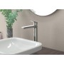 Robinet de lavabo monocommande hansgrohe Logis 240 Fine avec bonde à tirette - vue détaillée