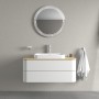 Vasque à poser Duravit Happy D.2 Plus 60 cm blanc, sans trop-plein, sans plage de robinetterie - photo produit