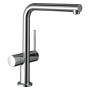 hansgrohe Talis M54 Miscelatore monocomando per cucina 270, valvola di arresto per apparecchi, 1jet