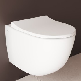 VitrA Sento Wand-WC VitrA Flush 2.0, Tiefspüler ohne Spülrand