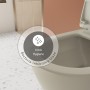 VitrA Sento Wand-WC VitrA Flush 2.0, Tiefspüler ohne Spülrand - Detailansicht