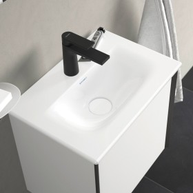 Lavabo Duravit Viu 45 cm avec 1 trou de robinet, sans trop-plein