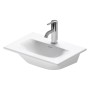 Lavabo Duravit Viu 45 cm avec 1 trou de robinet, sans trop-plein - vue détaillée