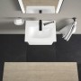 Lavabo Duravit Viu 45 cm avec 1 trou de robinet, sans trop-plein - photo produit