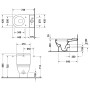 Duravit Starck 3 Combinazione WC a pavimento Big Toilet - vista dettagliata