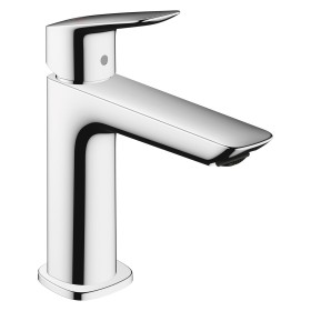Miscelatore monocomando per lavabo hansgrohe Logis 110 Fine CoolStart con scarico a tirante