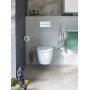 Duravit ME by Starck Wand-WC Compact Rimless Set - technische Ansicht