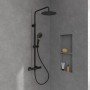 Villeroy & Boch Verve Showers Duschsystem mit drei Funktionen für Wandmontage