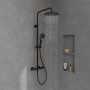 Villeroy & Boch Verve Showers Duschsystem mit drei Funktionen für Wandmontage - Produktansicht