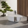 Villeroy & Boch Antao freistehende Badewanne 170 x 75 cm, mit SilentFlow - technische Ansicht