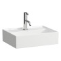 Vasque à main LAUFEN Kartell 45 x 34 cm, avec 1 trou de robinet, sans trop-plein