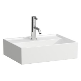 Vasque à main LAUFEN Kartell 45 x 34 cm, avec 1 trou de robinet, sans trop-plein