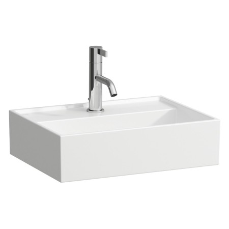 Vasque à main LAUFEN Kartell 45 x 34 cm, avec 1 trou de robinet, sans trop-plein