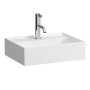 Vasque à main LAUFEN Kartell 45 x 34 cm, avec 1 trou de robinet, sans trop-plein