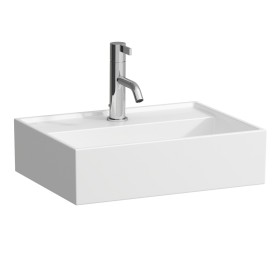 Vasque à main LAUFEN Kartell 45 x 34 cm, avec 1 trou de robinet, sans trop-plein