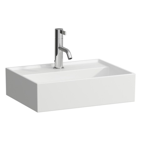 Lavabo à poser LAUFEN Kartell 45 x 34 cm, avec 1 trou de robinet, sans trop-plein