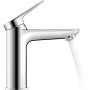 Rubinetto monocomando per lavabo Duravit Wave M senza tappo di scarico - immagine prodotto