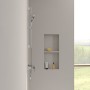 Villeroy & Boch Taro Duschgarnitur mit Brausestange, Handbrause und Aufputz-Duscharmatur - Detailansicht