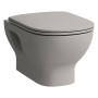 WC sospeso LAUFEN LUA senza bordo, fissaggio aperto