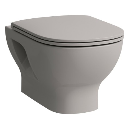 WC sospeso LAUFEN LUA senza bordo, fissaggio aperto