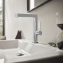 Robinet de lavabo monocommande hansgrohe Finoris 230 avec bec pivotant et bonde Push-Open - photo produit