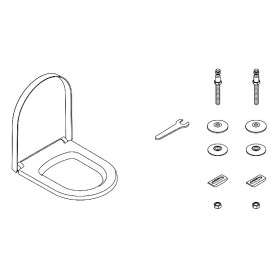 Duravit ME by Starck WC-Sitz Compact mit Absenkautomatik