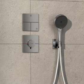Rubinetto incasso hansgrohe ShowerSelect Comfort E per 3 consumatori