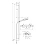 hansgrohe Pulsify Select S Brausesystem 105 3 Strahlarten Relaxation wassersparend