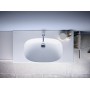 Lavabo Geberit Acanto avec plan de toilette 75 x 48,2 cm - vue détaillée