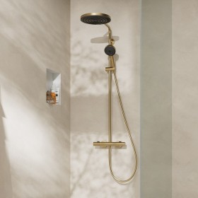 hansgrohe Pulsify S Puro Duschsystem 260 1 Strahlart, mit Ecostat Fine und Duschkopf 3 Strahlarten