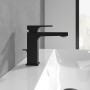Rubinetto monocomando per lavabo Villeroy & Boch Architectura Square - vista tecnica