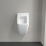 Villeroy & Boch Venticello Absaug-Urinal, ohne Deckel, DirectFlush, Zulauf verdeckt - technische Ansicht