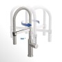Villeroy & Boch Steel Expert 2.0 Einhebel Küchenarmatur - technische Ansicht