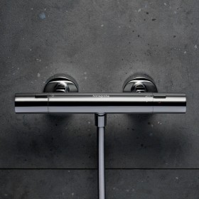 hansgrohe Ecostat Fine Duschthermostat Aufputz mit Temperaturbegrenzer