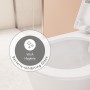 VitrA Options Nest Wand-WC VitrAflush 2.0 mit Bidetfunktion und Armatur - Produktansicht