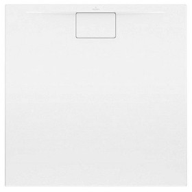 Receveur de douche Villeroy & Boch Architectura Metalrim 100 x 100 x 1,5 cm, Ensemble complet