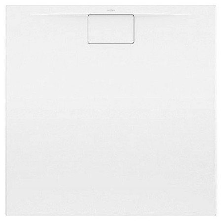 Receveur de douche Villeroy & Boch Architectura Metalrim 100 x 100 x 1,5 cm, Ensemble complet