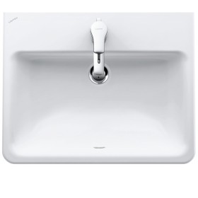 Lavabo encastrable LAUFEN PRO S 56 cm depuis le dessus avec trou pour robinet et trop-plein
